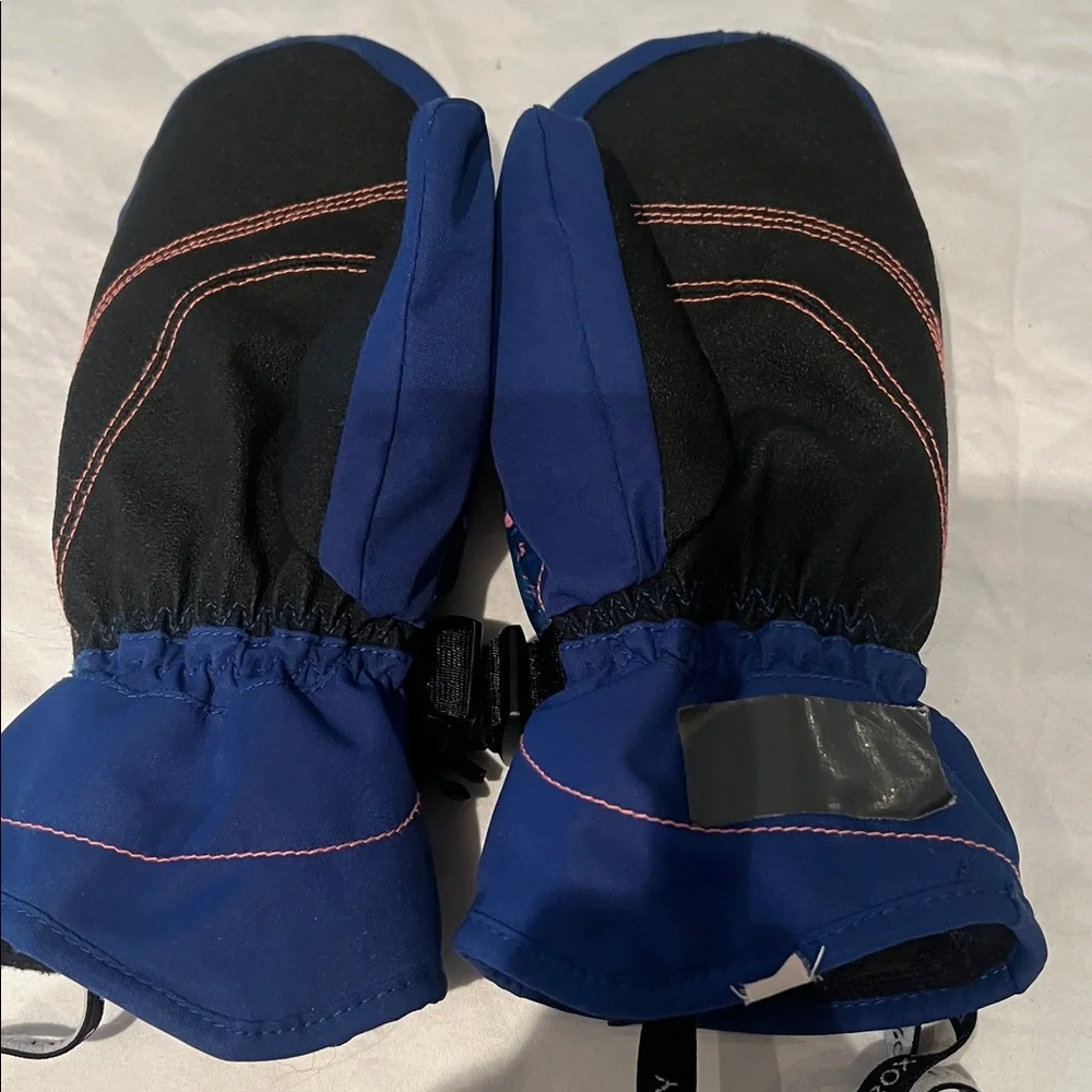 ROXY ski mittens snow gear size kids large